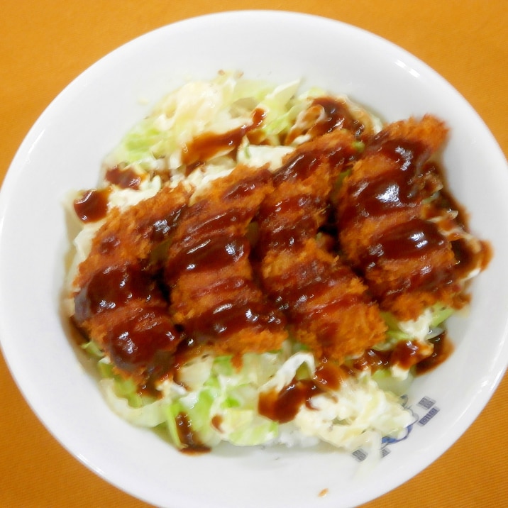 ソースえびかつ丼